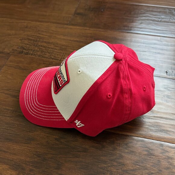 San Francisco 49ers SF red '47 adjustable hat cap - Picture 2 of 4